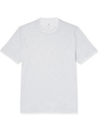 BRUNELLO CUCINELLI - Slim-Fit Layered Cotton-Jersey T-Shirt - Gray