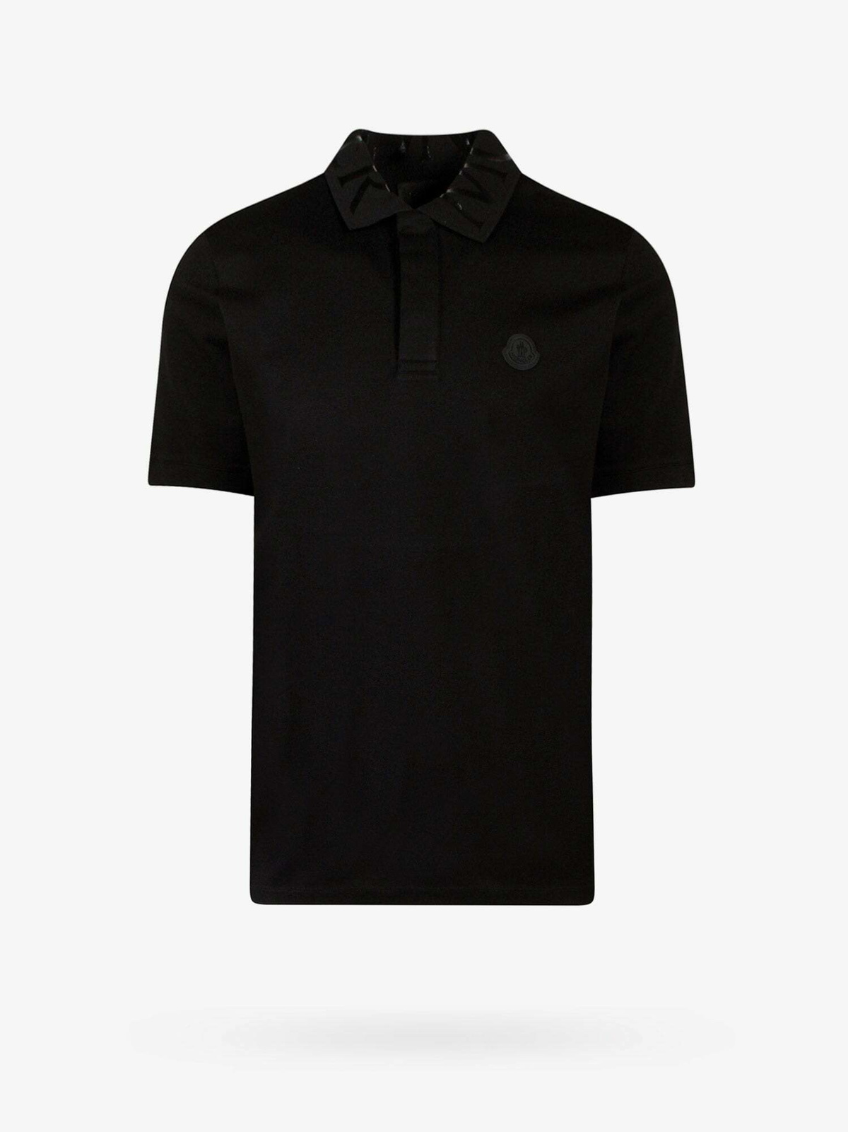 Moncler Polo Shirt Black Mens Moncler