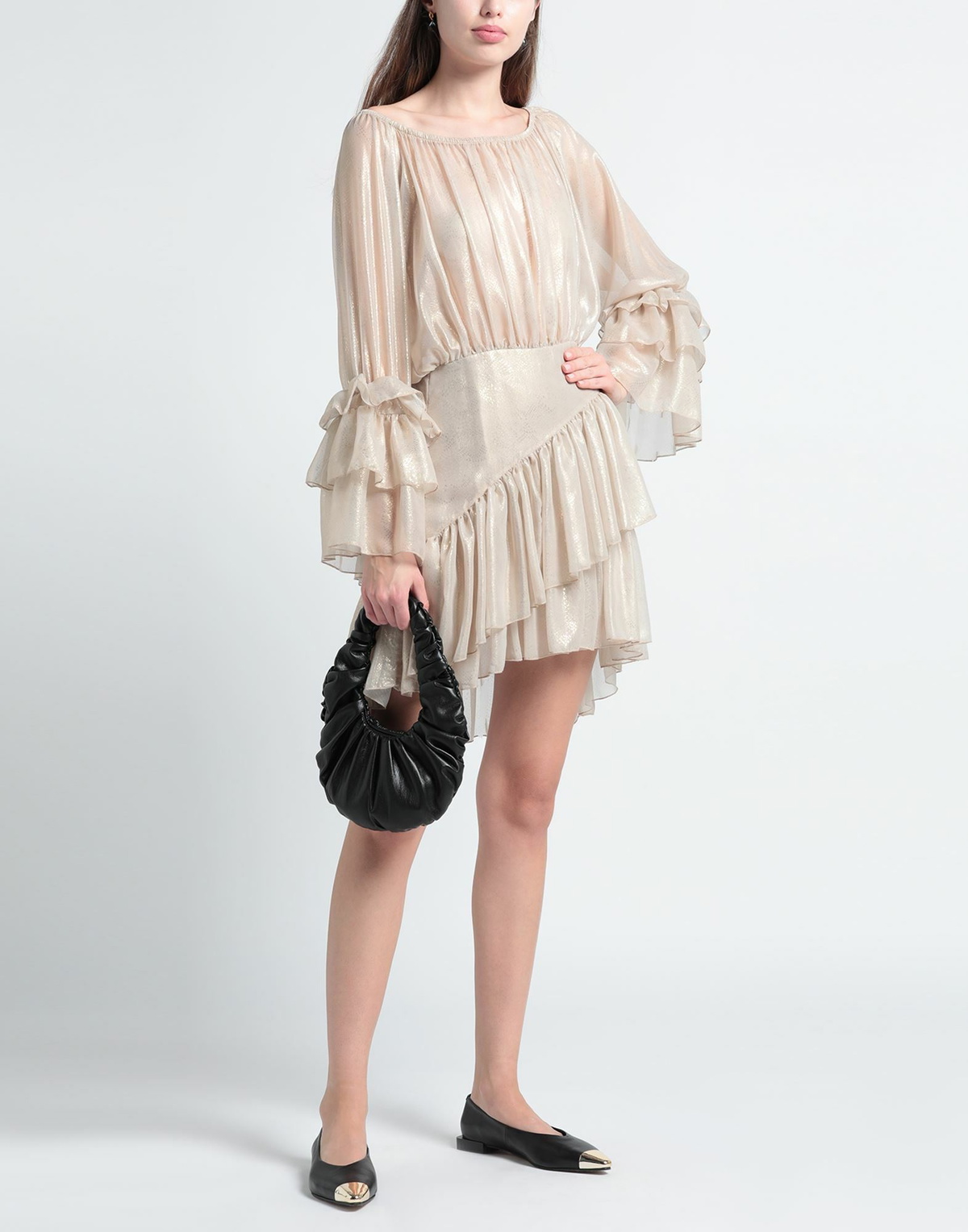 Jijil Womens Midi dress Sand