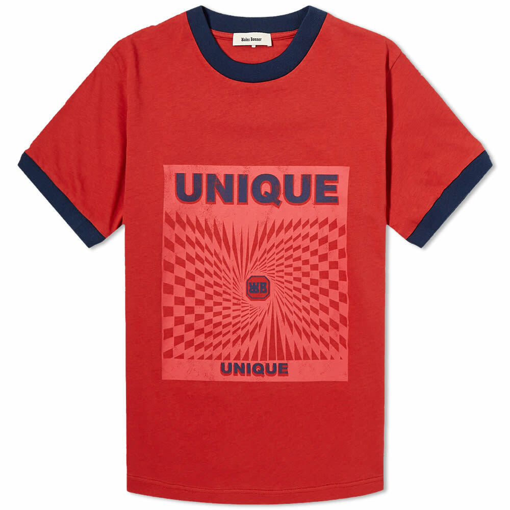Wales Bonner Women's Unique TShirt in Red Wales Bonner