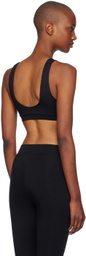 ÉTERNE Black Jersey Sport Bra
