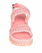 Moncler Womens Sandals in Pink