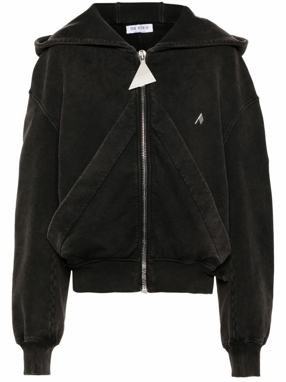 コート THE ATTICO OUTERWEAR (WCB00004LBT128AA) THE ATTICO Cropped shearling coat | NET-A-PORTER
