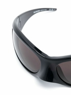Balenciaga Eyewear Black Skin XXL Cat-Eye Sunglasses