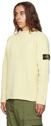 Stone Island Yellow Chenille Sweater