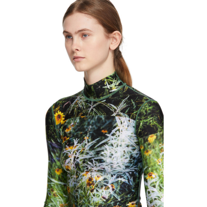 S.R. STUDIO. LA. CA. Multicolor Marfa Fitted Turtleneck