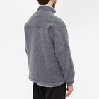 And Wander Men's Wool Fleece Pullover in Grey