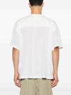 ERL White Logo-Appliqué T-Shirt