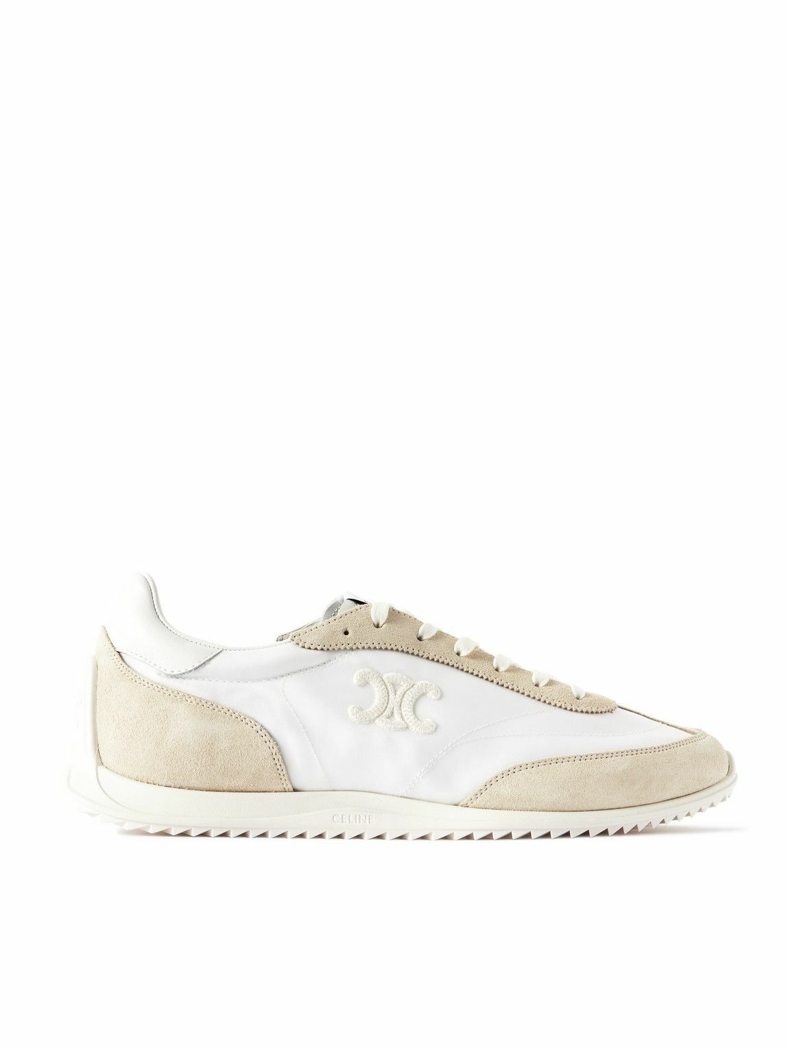 Celine Runner Cr-02 Low Lace-up Sneaker In Calfskin Celine Celine Runner Cr-02 Low Lace-up Sneaker In Calfskin Celine