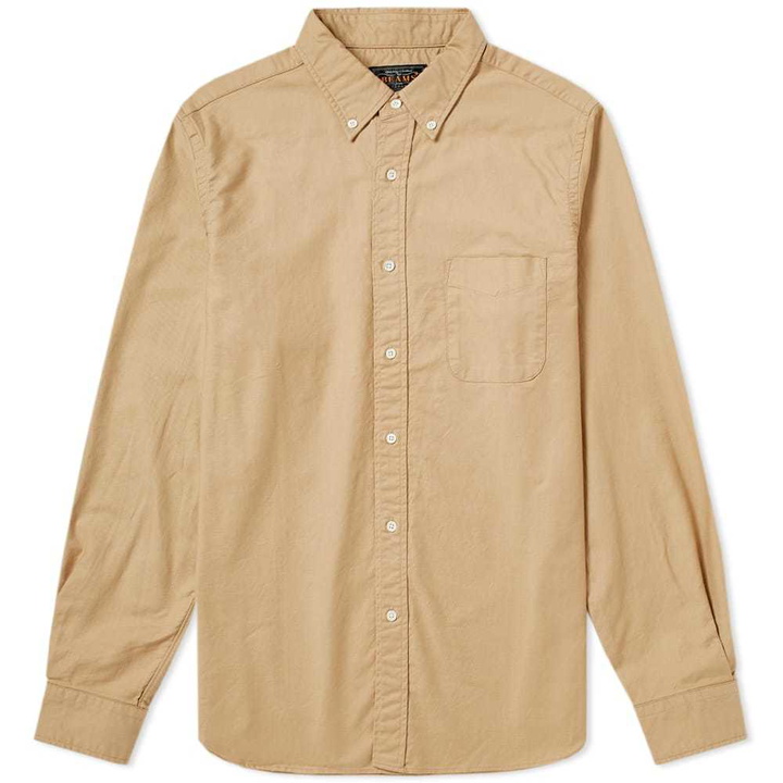 Photo: Beams Plus Button Down Oxford Shirt Beige