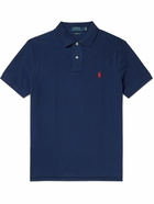 Polo Ralph Lauren - Slim-Fit Cotton-Piqué Polo Shirt - Blue