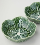 Bordallo Pinheiro Cabbage set of 4 earthenware bowls