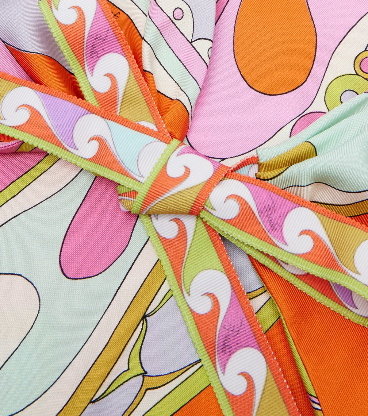 Pucci Orchidee silk twill scarf