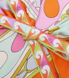 Pucci Orchidee silk twill scarf