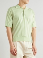 Auralee - Sea Island Cotton Polo Shirt - Green