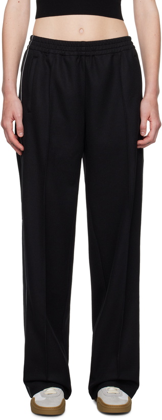 Photo: alexanderwang.t Black Logo Tape Lounge Pants