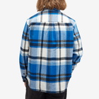 A Bathing Ape Men's Checked Overshirt in Blue
