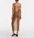 Magda Butrym Sheer silk organza gown