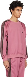 NEEDLES Pink Crewneck Sweatshirt