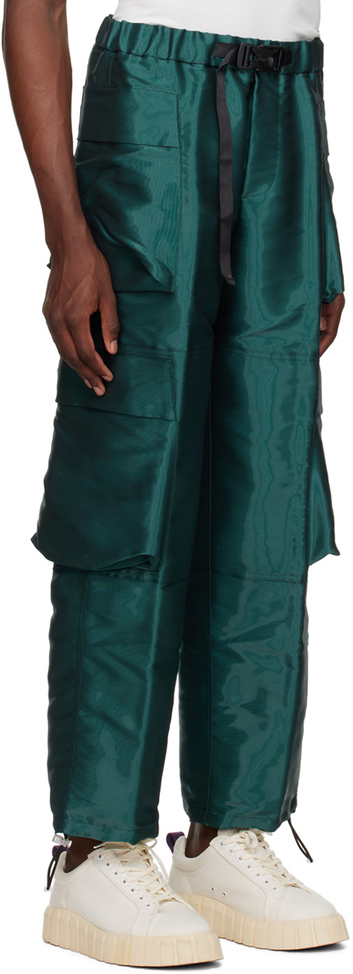 Bonsai Blue Double Cargo Pants