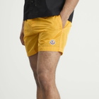 Moncler Men's Swim Shorts in Yellow