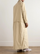 SAIF UD DEEN - Hybrid Thobe Convertible Twill Shirt - Neutrals