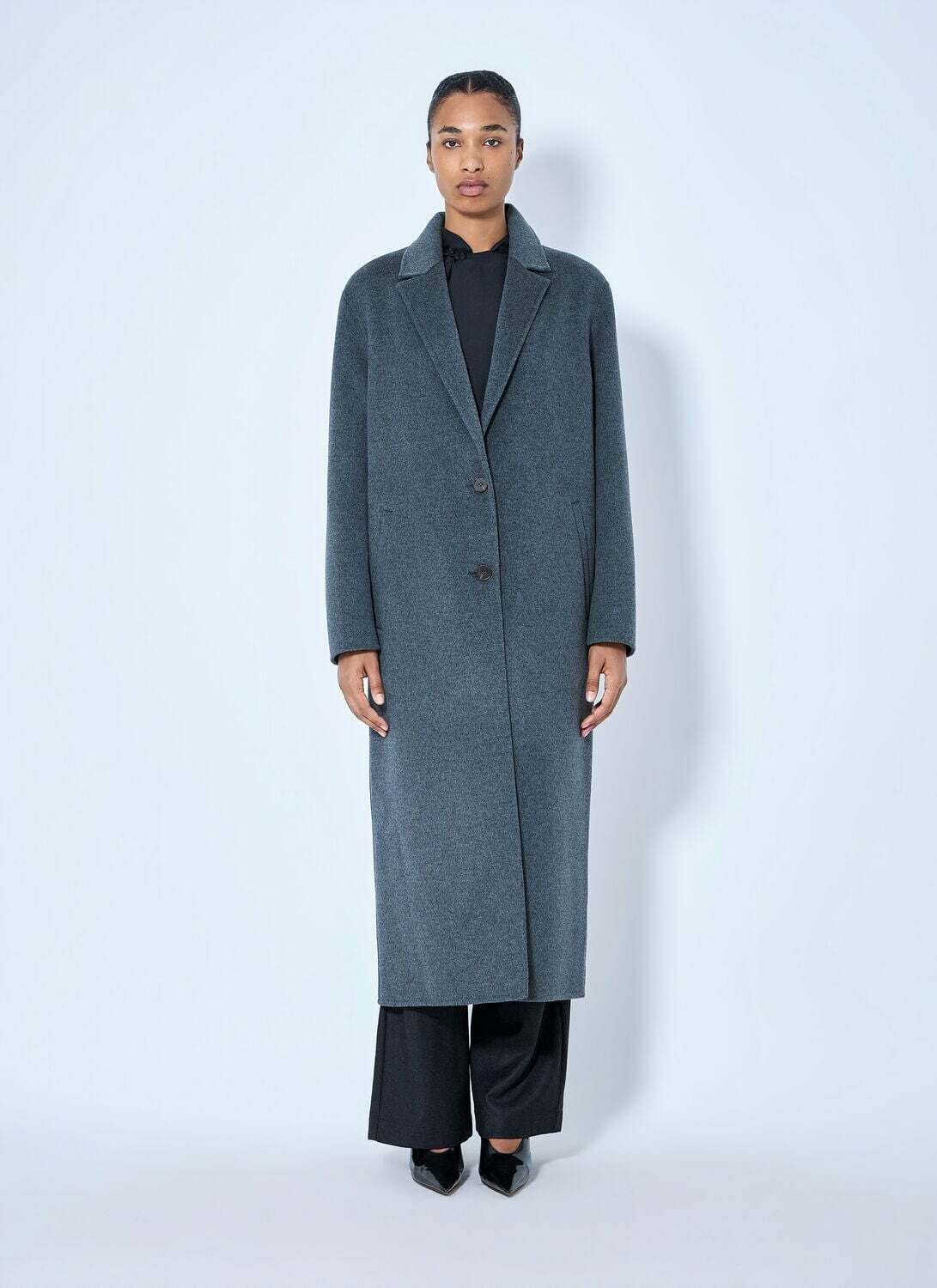 RÓHE Double-Faced Wool Long Coat