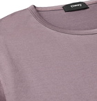 Theory - Cotton-Jersey T-Shirt - Pink