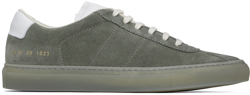 Photo: Common Projects Khaki Tennis 70 Sneakers