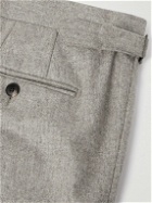 Saman Amel - Straight-Leg Wool Trousers - Gray