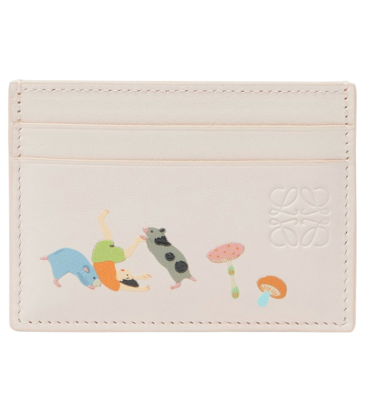 Photo: Loewe x Suna Fujita Hampster leather card holder