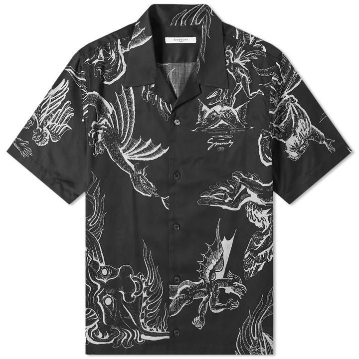 Photo: Givenchy Dragon Hawaiian Shirt