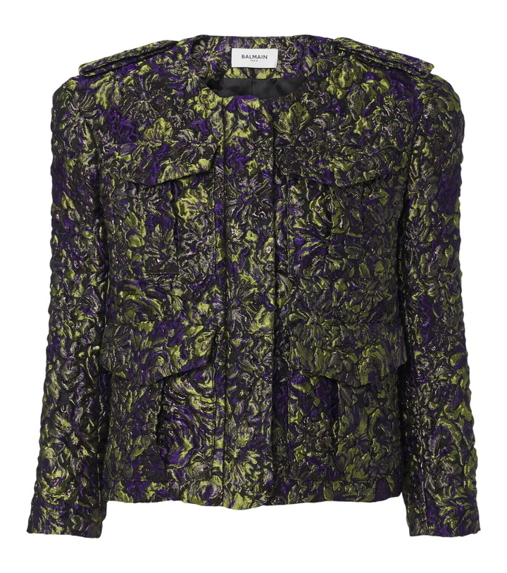 Photo: Balmain Cloqué jacquard jacket