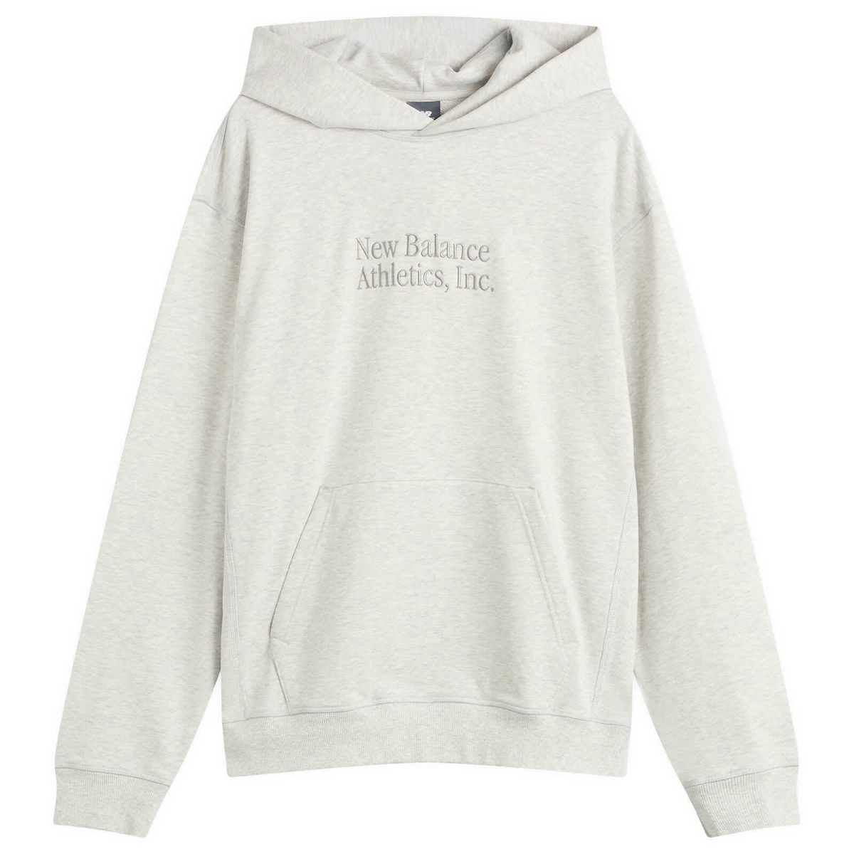 New Balance Men's Athletics Classics Hoodie in Ash Heather