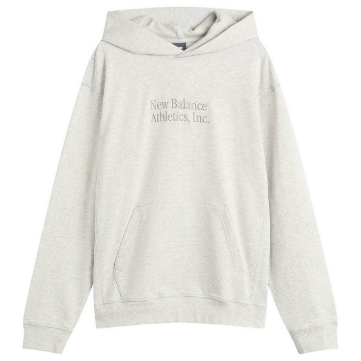 Photo: New Balance Men's Athletics Classics Hoodie in Ash Heather