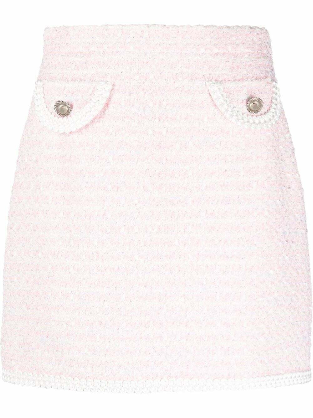ALESSANDRA RICH - Lurex Tweed Mini Skirt Alessandra Rich