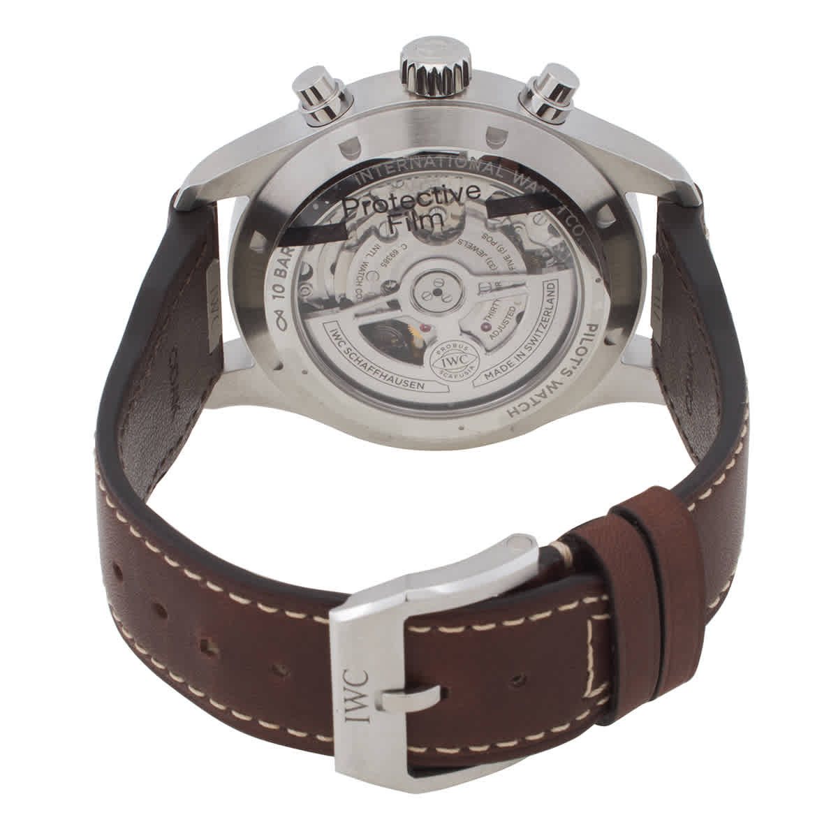 IWC Pilot Chronograph Automatic Green Dial Mens Watch IW378005