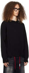 Marni Black Twisted Sweater