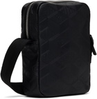 Hugo Black Embossed Logo Messenger Bag