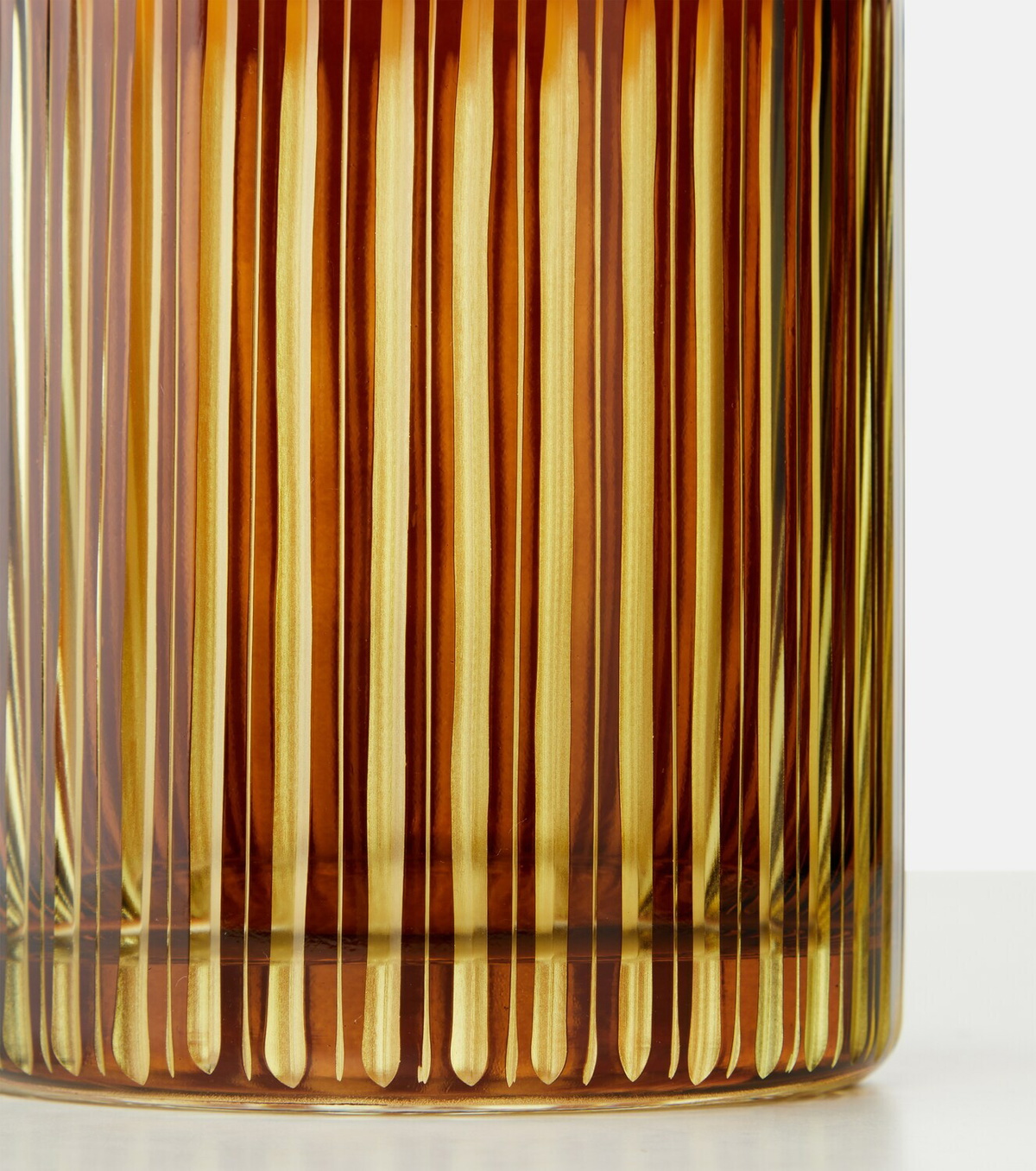 L'Objet Prism glass decanter