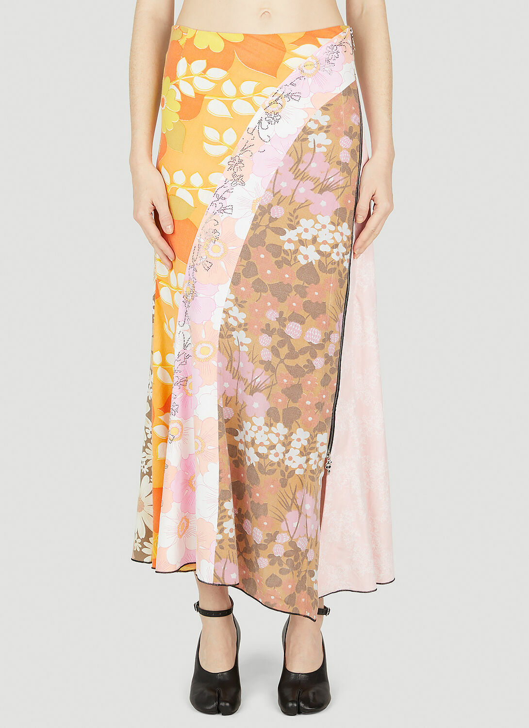 Rave Review Alma Patchwork Skirt