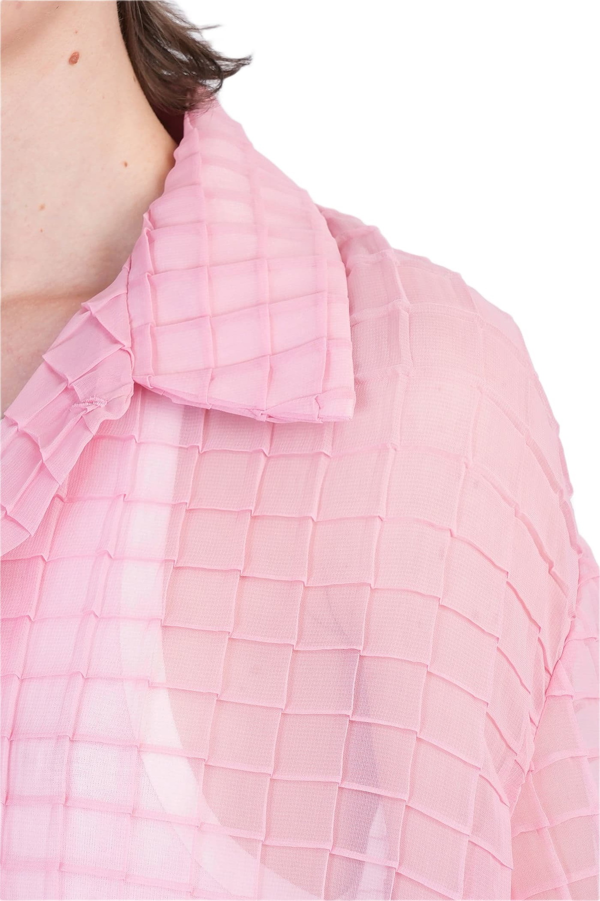 Séfr Sergio Shirt In Rose-pink Polyester