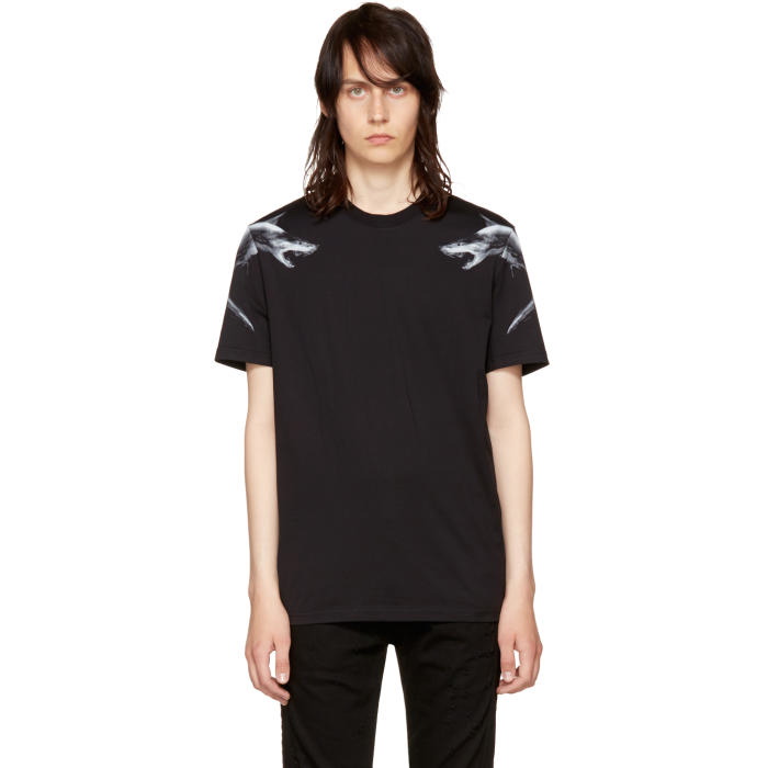Photo: Givenchy Black Sharks 74 T-Shirt 
