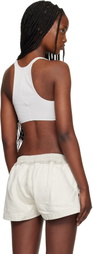 Rick Owens DRKSHDW White Temple Unhorny Top