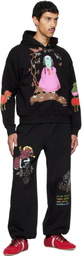 Chopova Lowena Black Feelings Delight Sweatpants
