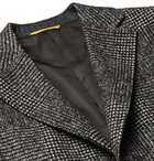 Canali - Kei Prince of Wales Checked Wool-Blend Overcoat - Men - Gray