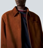 Miu Miu Suede blouson jacket