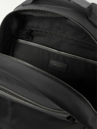 SAINT LAURENT - Leather-Trimmed Shell Backpack