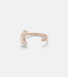 Repossi Serti Sur Vide 18kt rose gold ring with diamonds