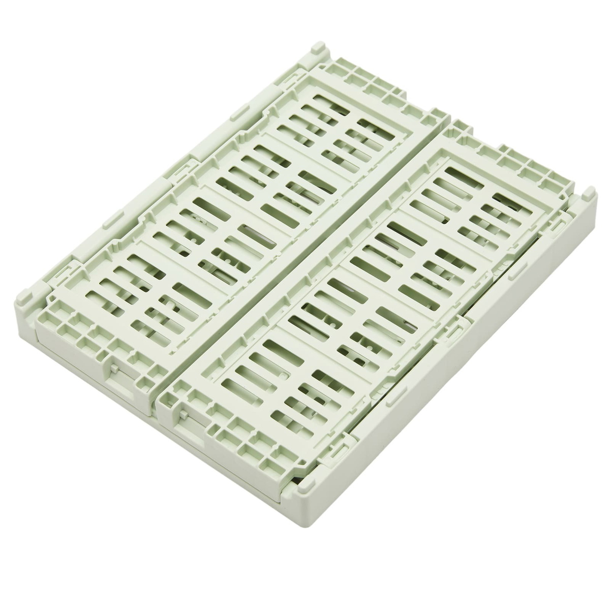 HAY Mini Recycled Colour Crate - Set of 2 in Mint 